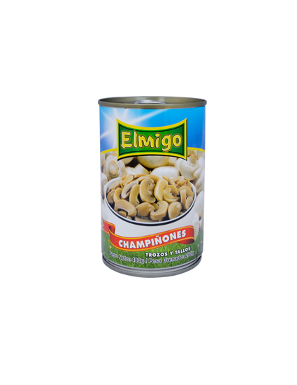Champiñones rebanados EL migo 480g
