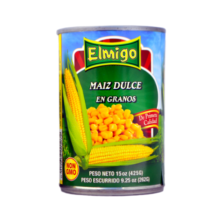 Maiz dulce en grano enlatado 425g