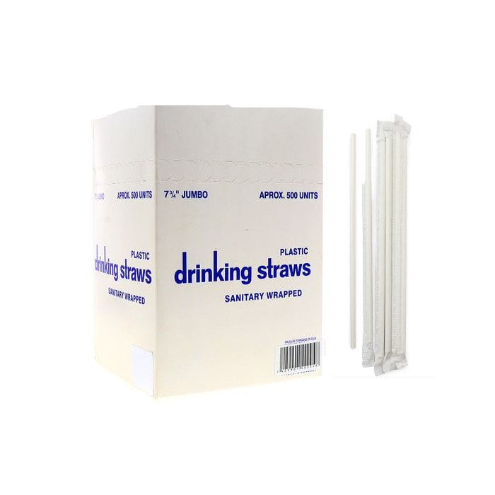 Caja Pajillas forradas 500 unidades